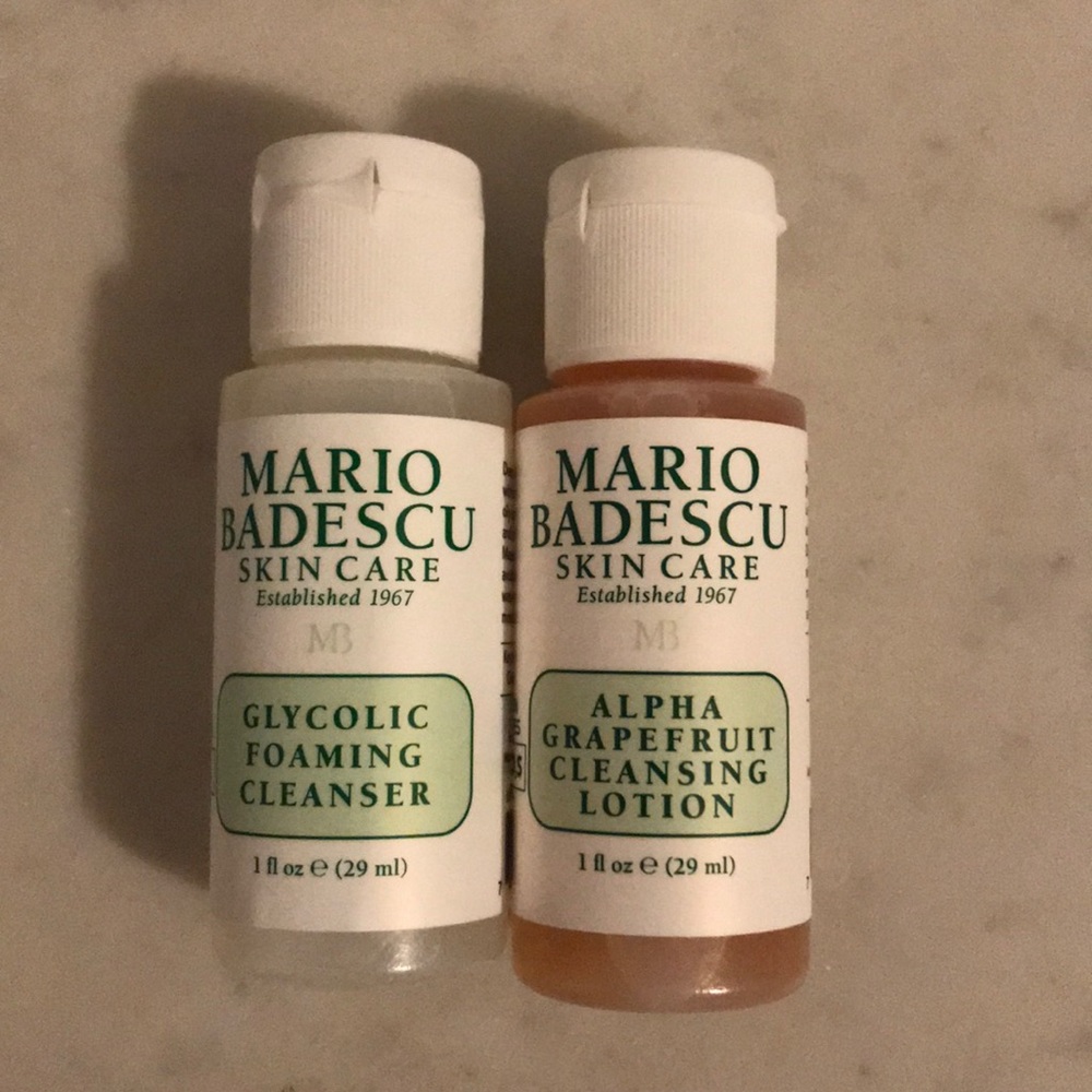 Mario badescu travel size cleansers